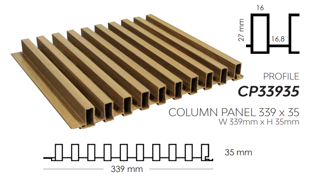 COLUMN PANEL 339 x 35 | GRM Biowood Philippines